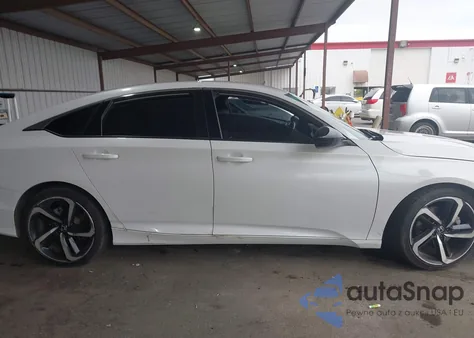 2021 Honda Accord Sport из США, поврежденный, VIN 1HGCV1F33MA053007